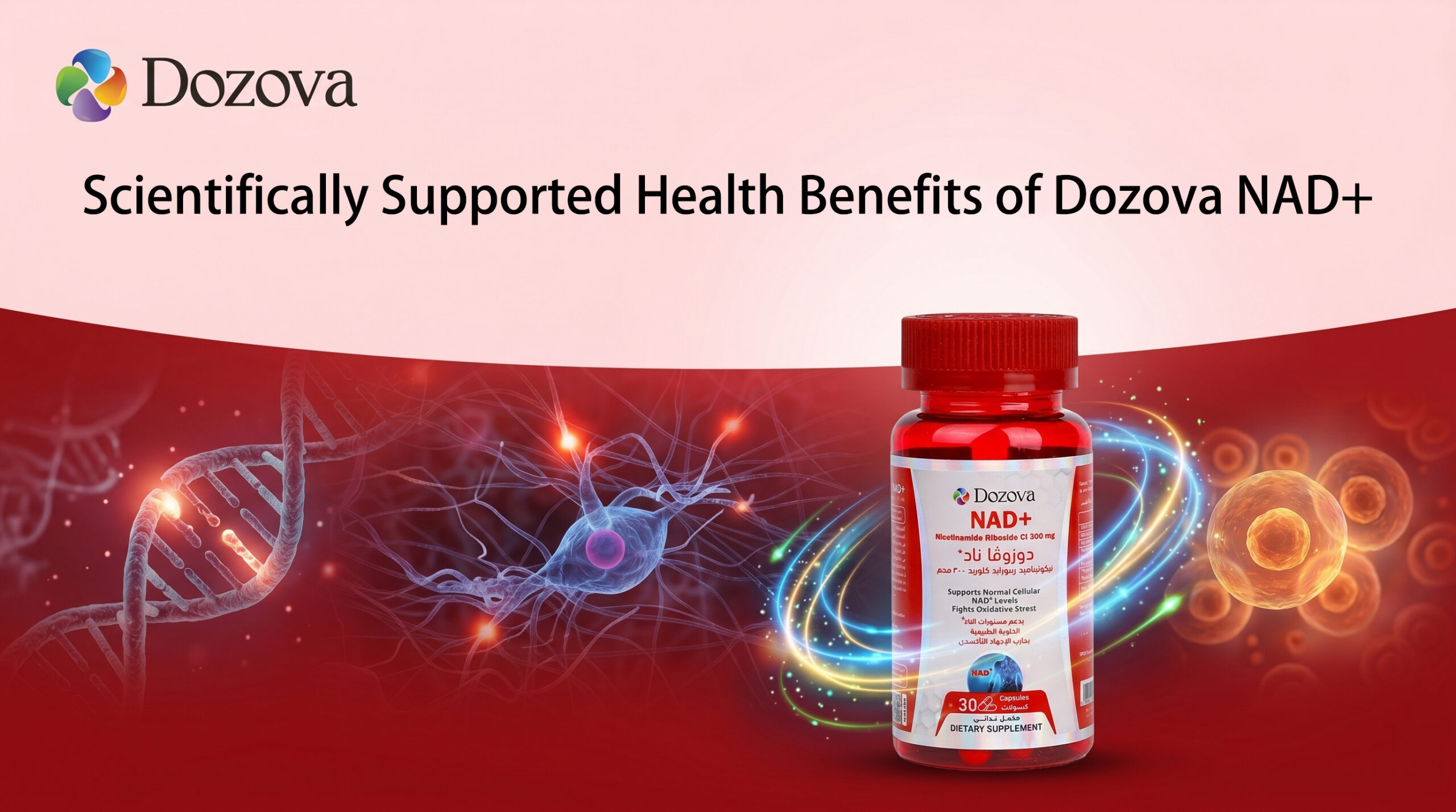 Scientifically Supported Health Benefits of Dozova NAD+