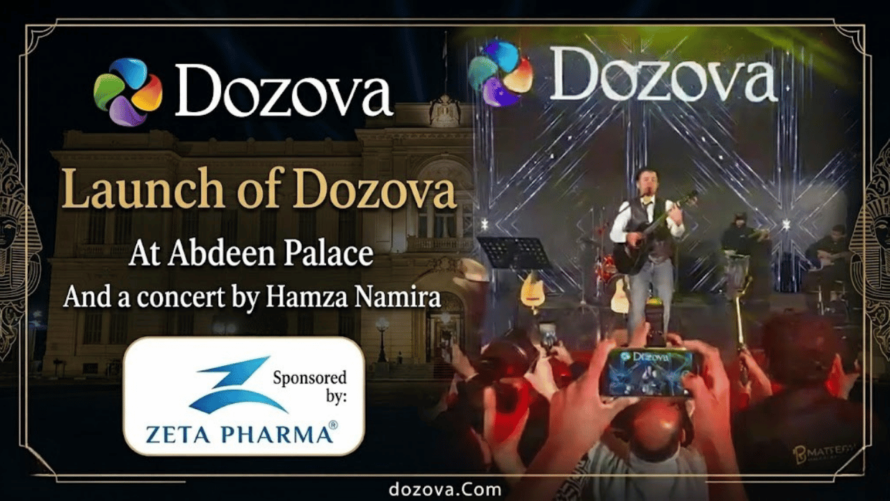 Zeta Pharma Launches Dozova at Abdeen Palace A New Era in Dietary Supplements