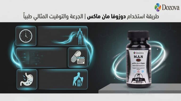طريقة استخدام دوزوفا مان ماكس الجرعة والتوقيت المثالي طبياً00