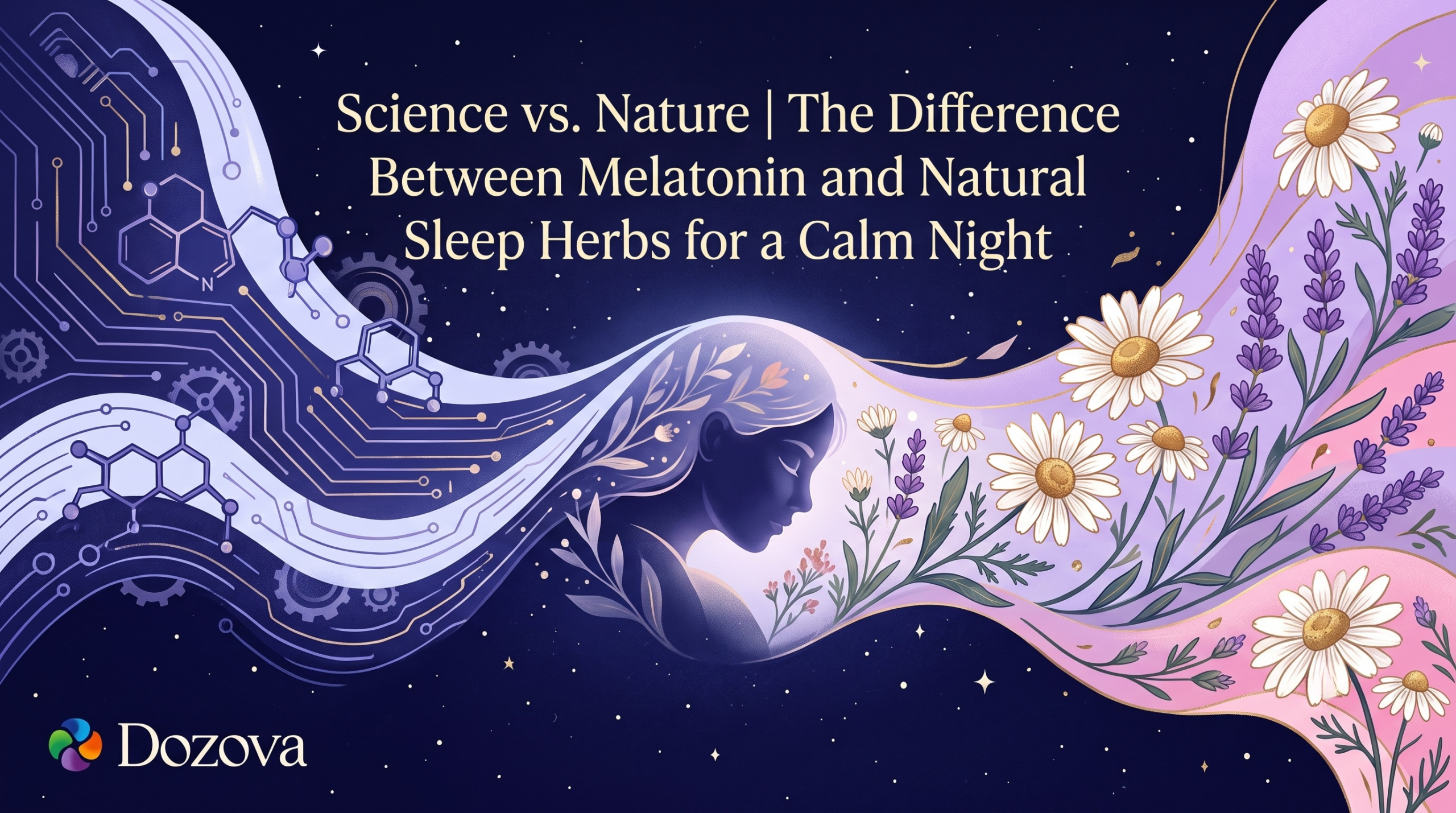 Science vs. Nature The Difference Between Melatonin and Natural Sleep Herbs for a Calm Night