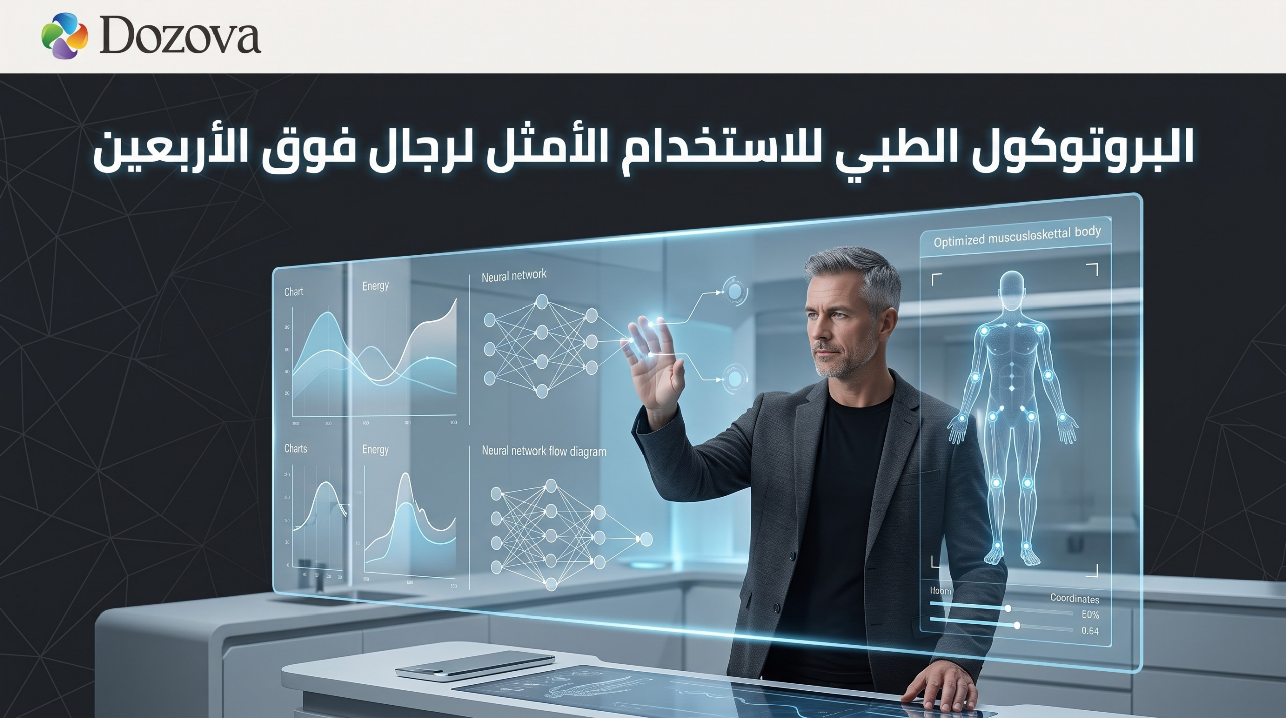 البروتوكول الطبي للاستخدام الأمثل لرجال فوق الأربعين